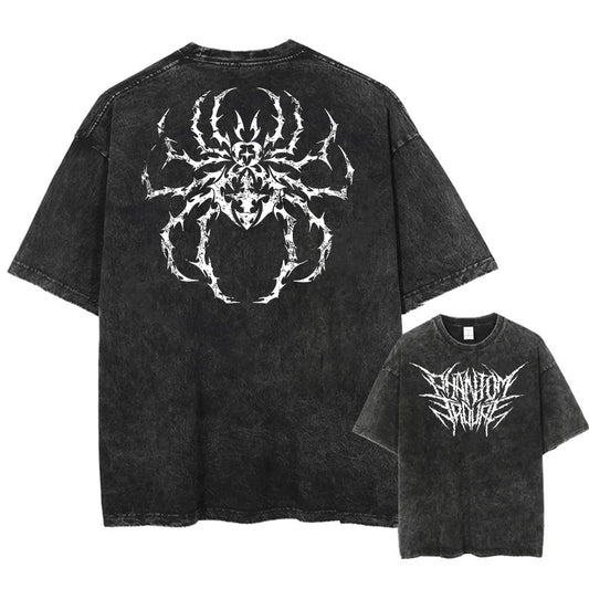 Playera Phantom Group Hunter x Hunter - Diseño Vintage -  Corte Oversized Unisex - Algodón
